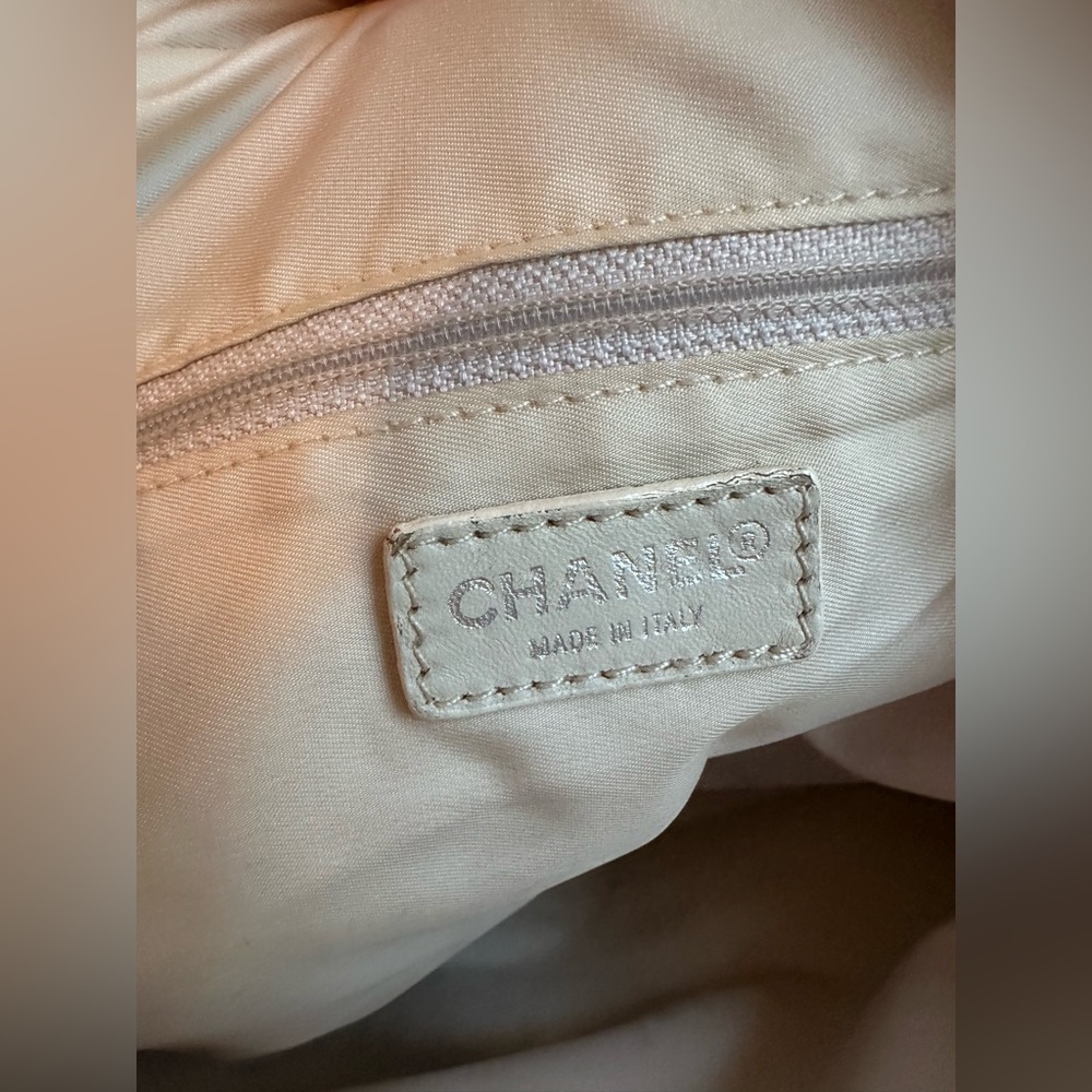 Chanel Travel Line Canvas Satchel – Medium - Picture 13 of 16